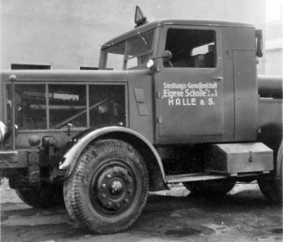 LKW der Genossenschaft